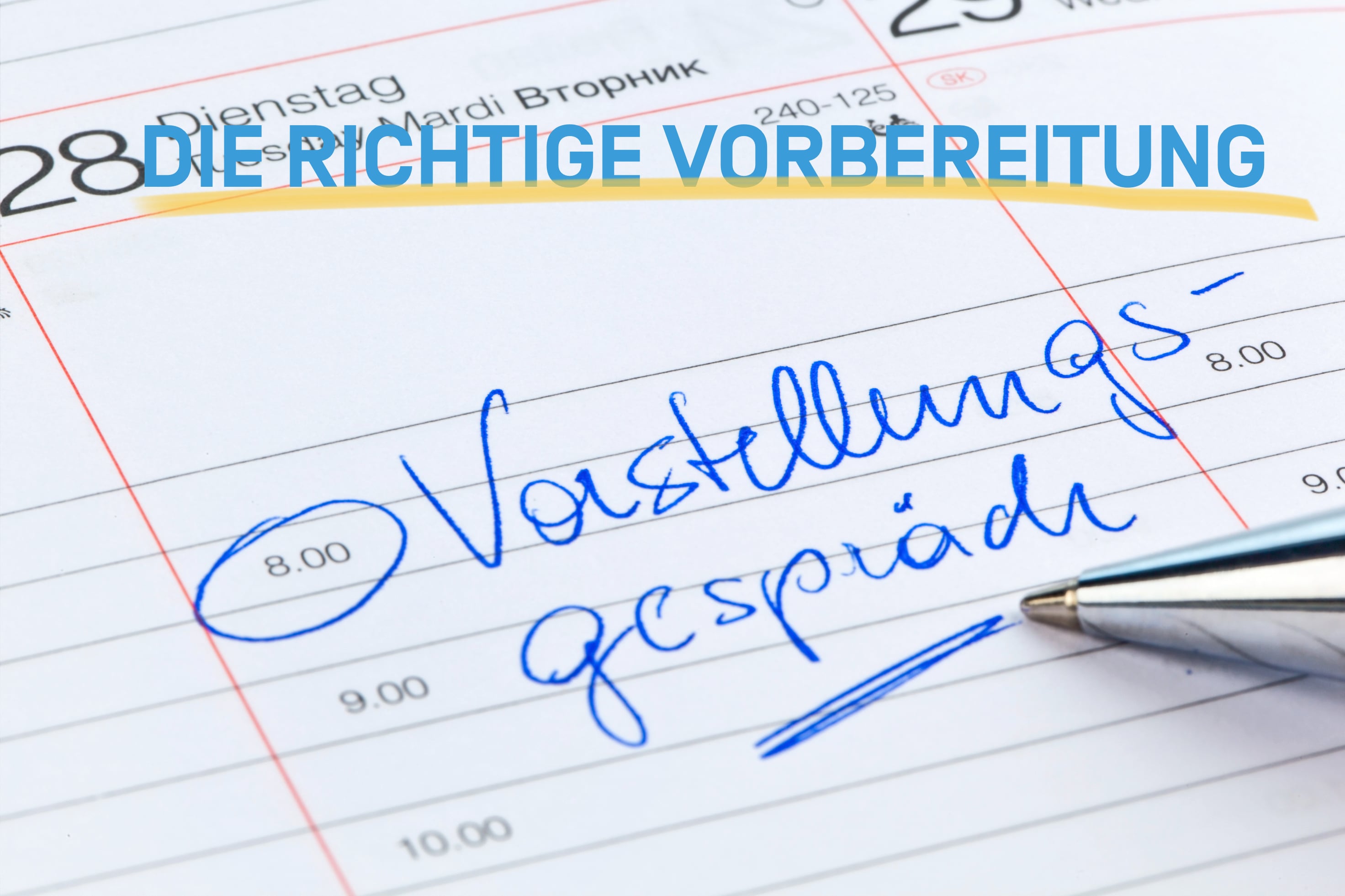 Jobinterview-gute-vorbereitung-ist-wichtig-termin-in-den-kalender-eingetragen